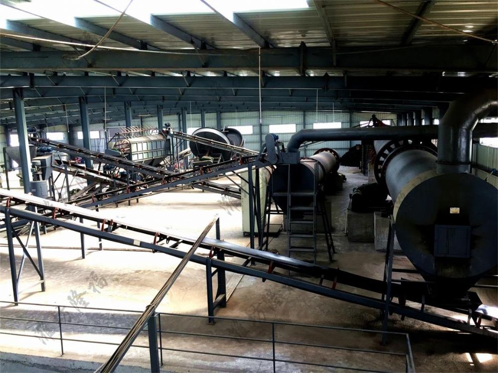 (年产3万吨)鸡粪颗粒生物有机肥设备/有机肥生产线