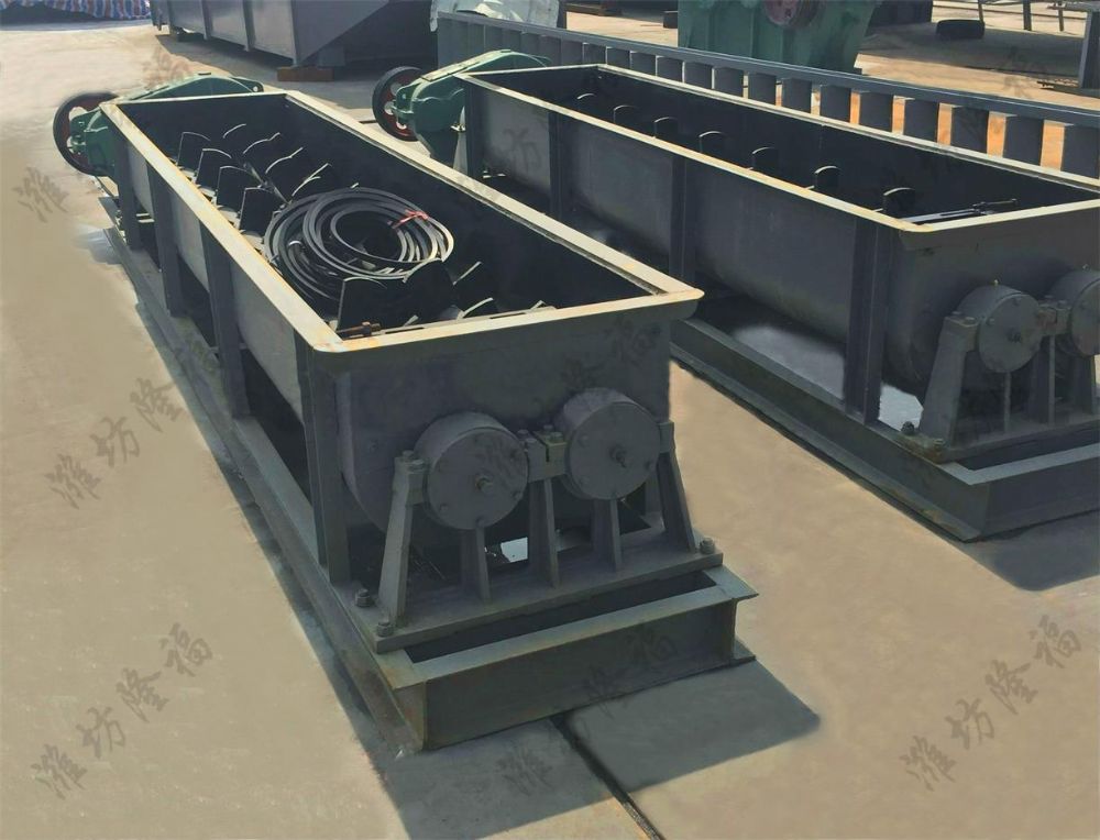 有机肥设备~~卧式双轴搅拌机